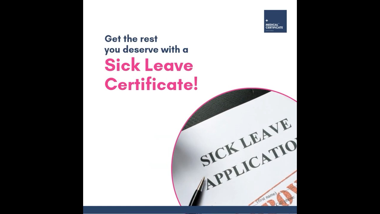 How to Get Your Sick Leave Certificate Online?