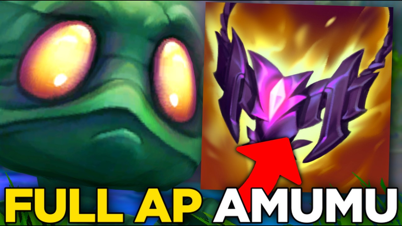 Amumu pod FULL AP bije dosyć sporo w League of Legends