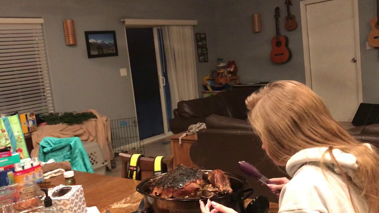 We cooked a pregnant turkey
