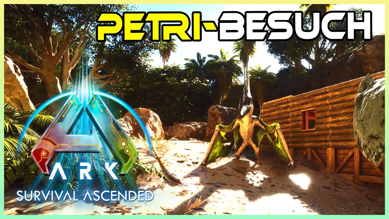 ARK Survival Ascended - 4 - Petri-Besuch & Wohnen auf Zeit⭐ ASA Let's Play deutsch | German