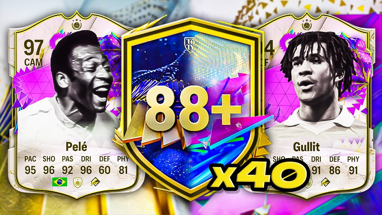40x 88+ ICON PLAYER PICKS! 🥳 FC 24 Ultimate Team