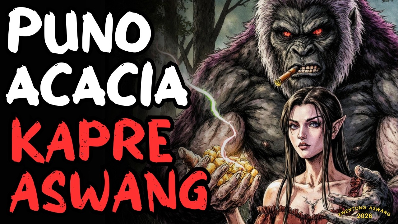 KAPRE AT ASWANG SA PUNO NG ACACIA ASWANG TRUE STORY