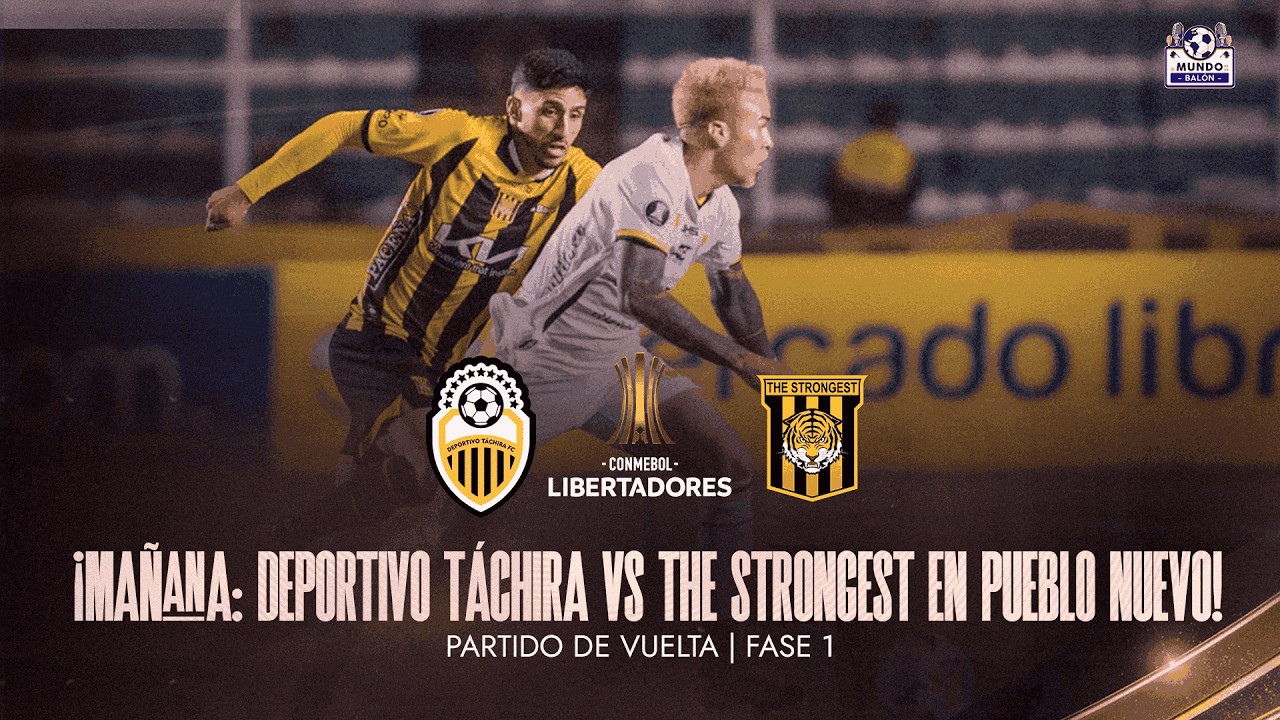 Deportivo Táchira recibe mañana a The Strongest por el cupo a Fase 2 de Copa Libertadores