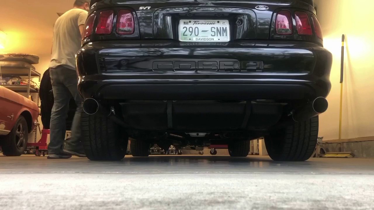 Magna Flow Competition series exhaust on 98 Cobra