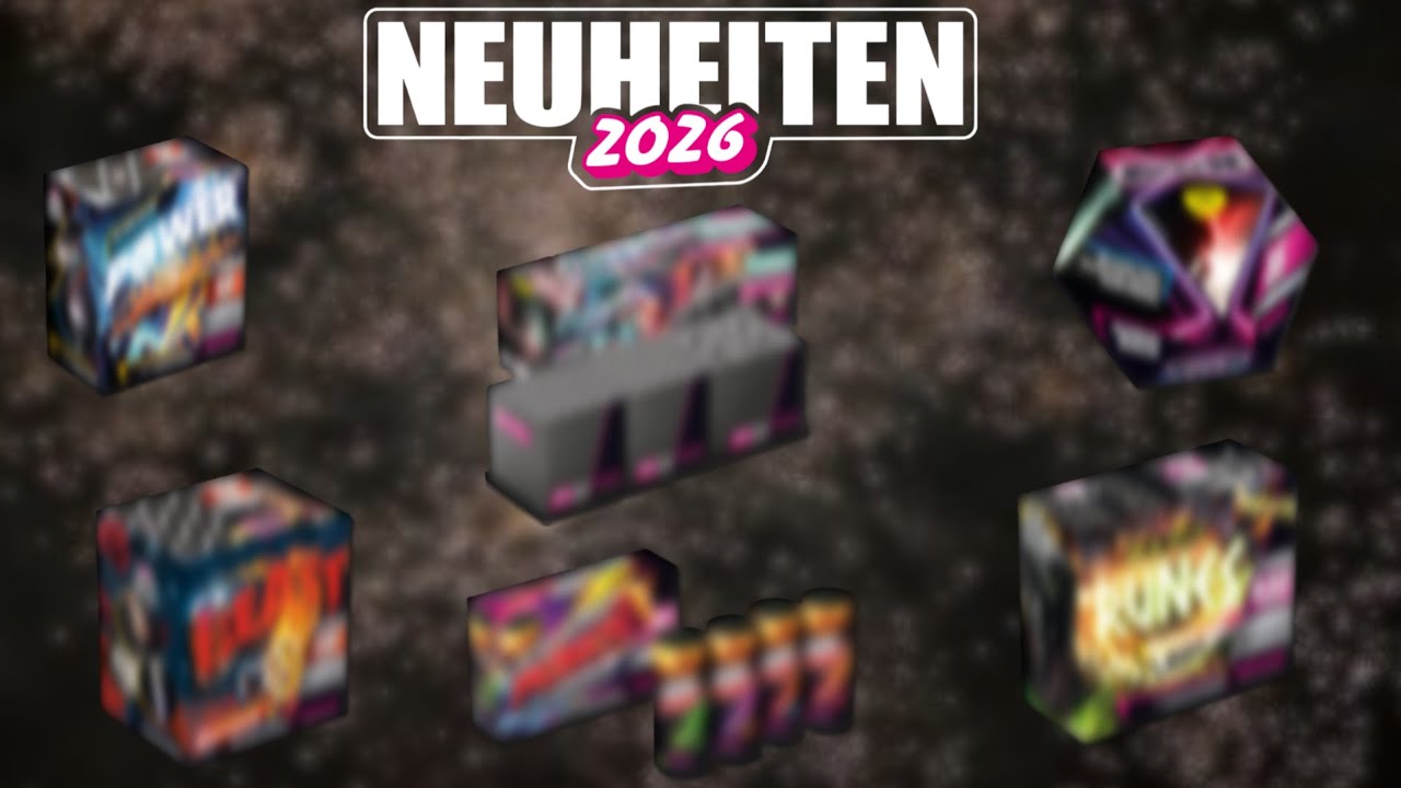 Weco Feuerwerk Neuheiten 2026...!😍 |Pyro Lukas 355