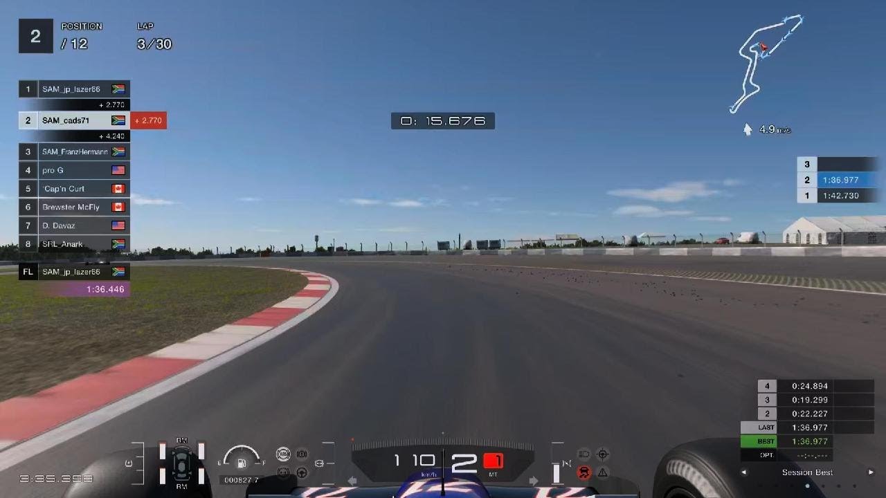 GT7 SRL League - F1 Legends Race 1