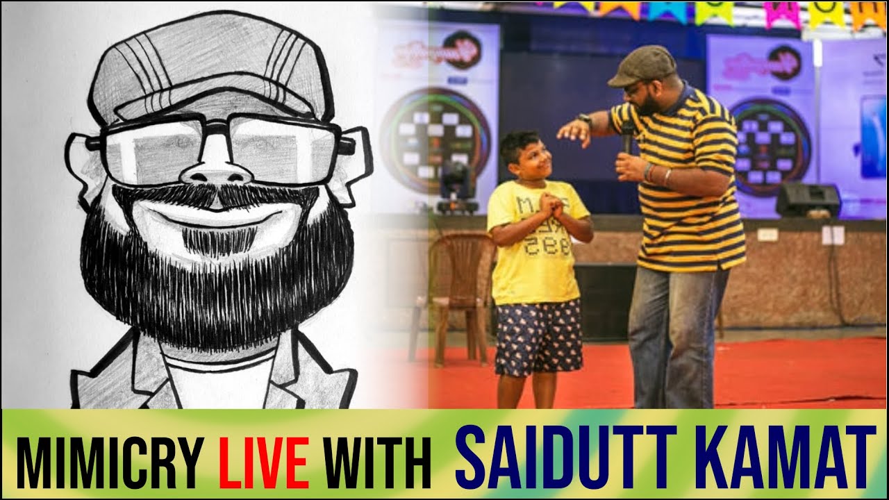 Saidutt Kamat | Best Comedian, Mimicry Artist Goa |  Sangampur Sarvajanik Ganeshotsav