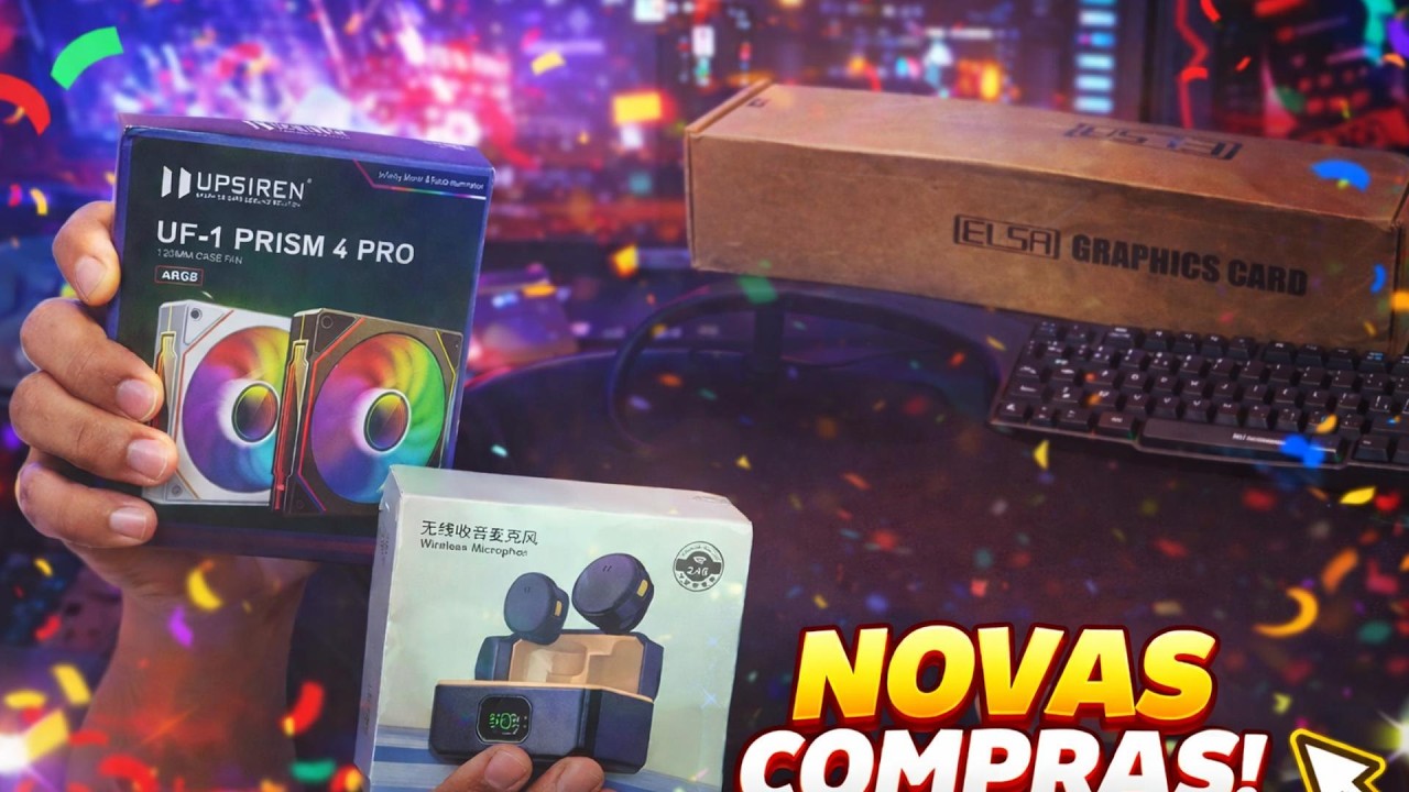 um gamer desempregado e pobre gastou todo seu dinheiro com o aliexpress