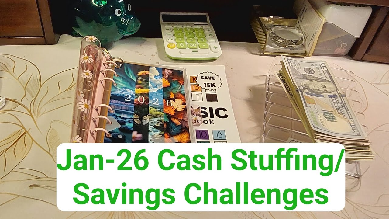 Jan-26 Cash Stuffing/ Savings Challenges 