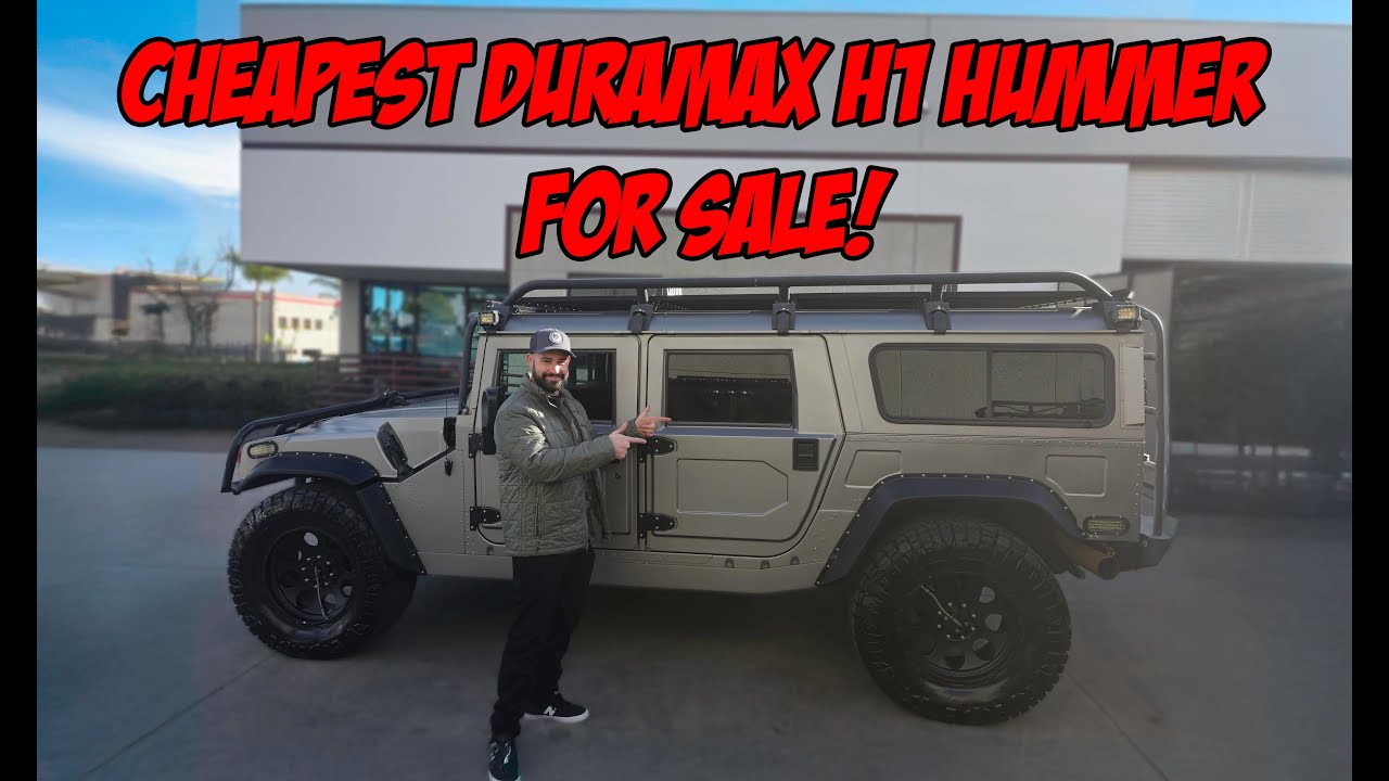 Cheapest 2002 Duramax H1 Hummer For Sale!