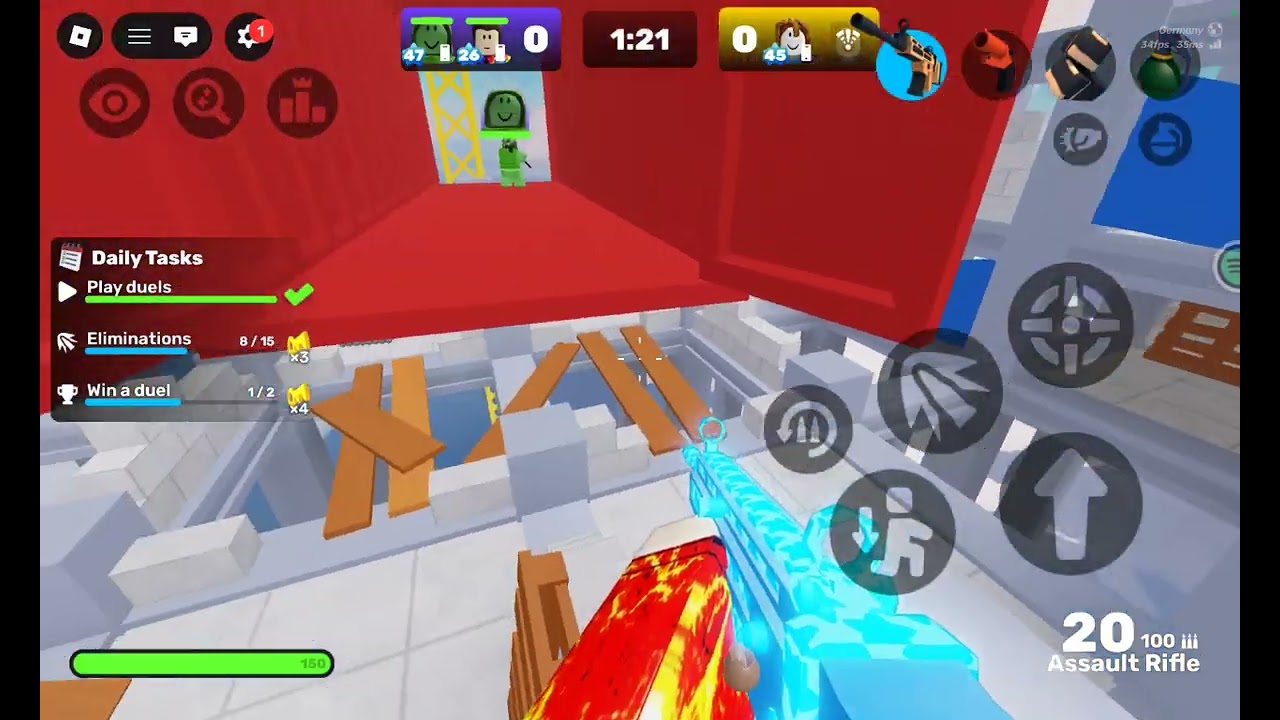 Rivals - Trying to get Wins in a Public Server #rivals #roblox #youtube #games 