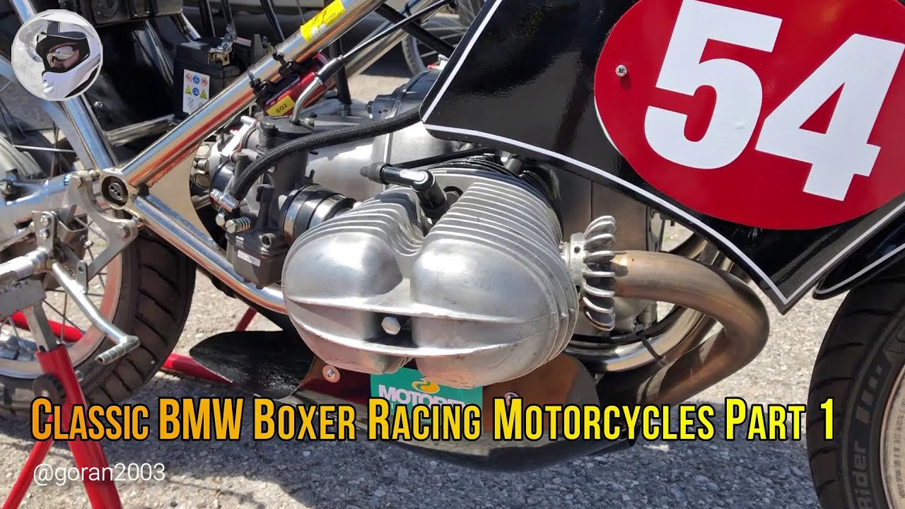 Classic BMW boxer racing motorcycles - Bavarian delights