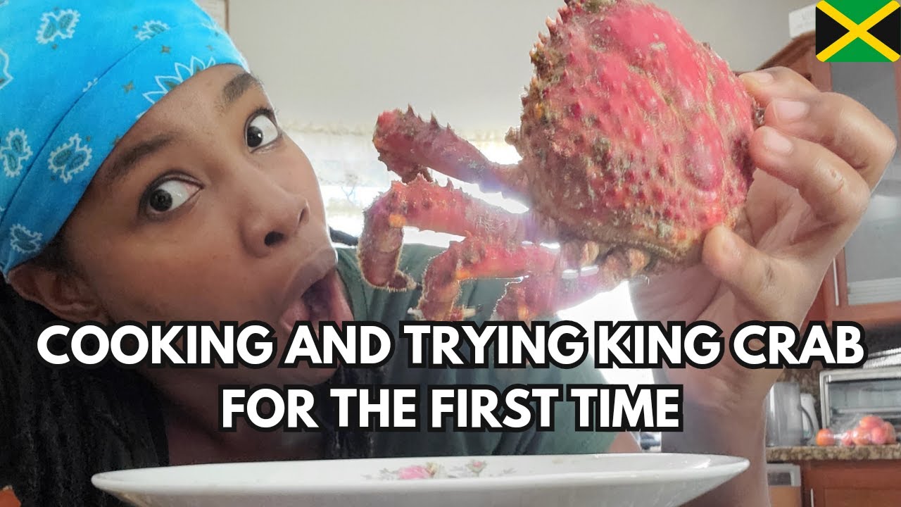 MY FIRST TIME COOKING AND EATING KING CRAB
