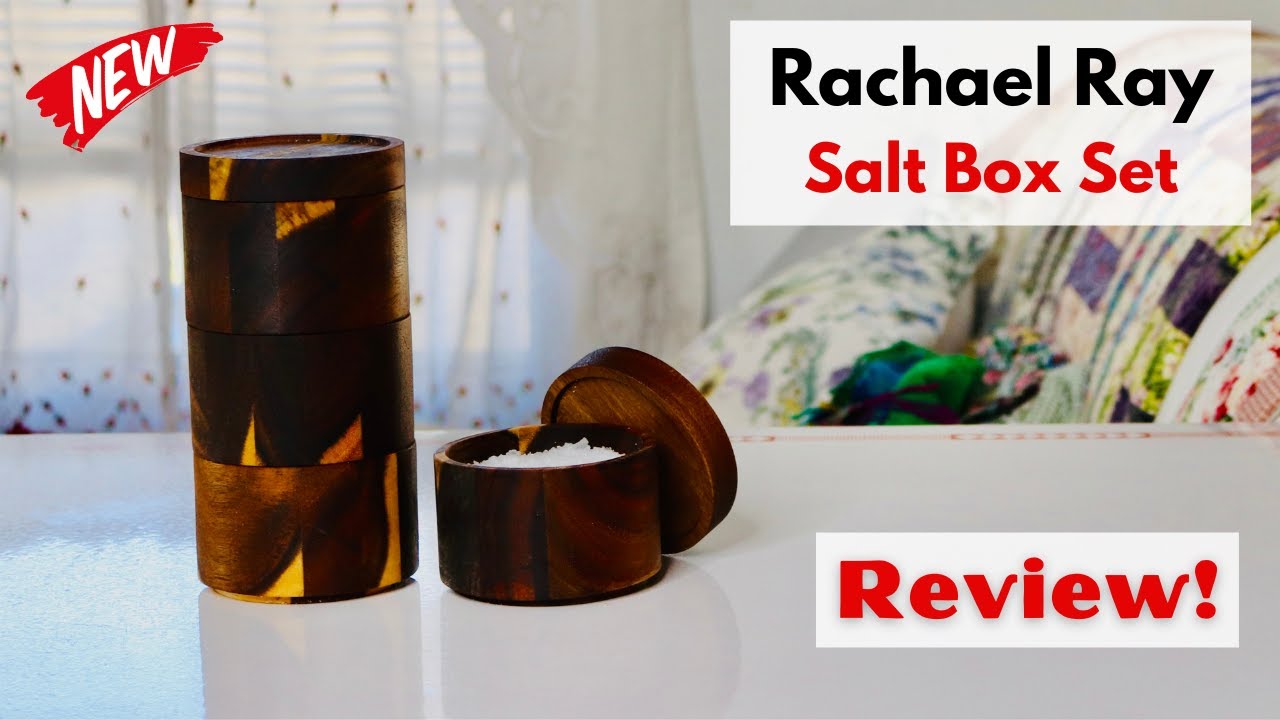 Rachael Ray - Stacking  Salt  Box  - FULL review ❤️