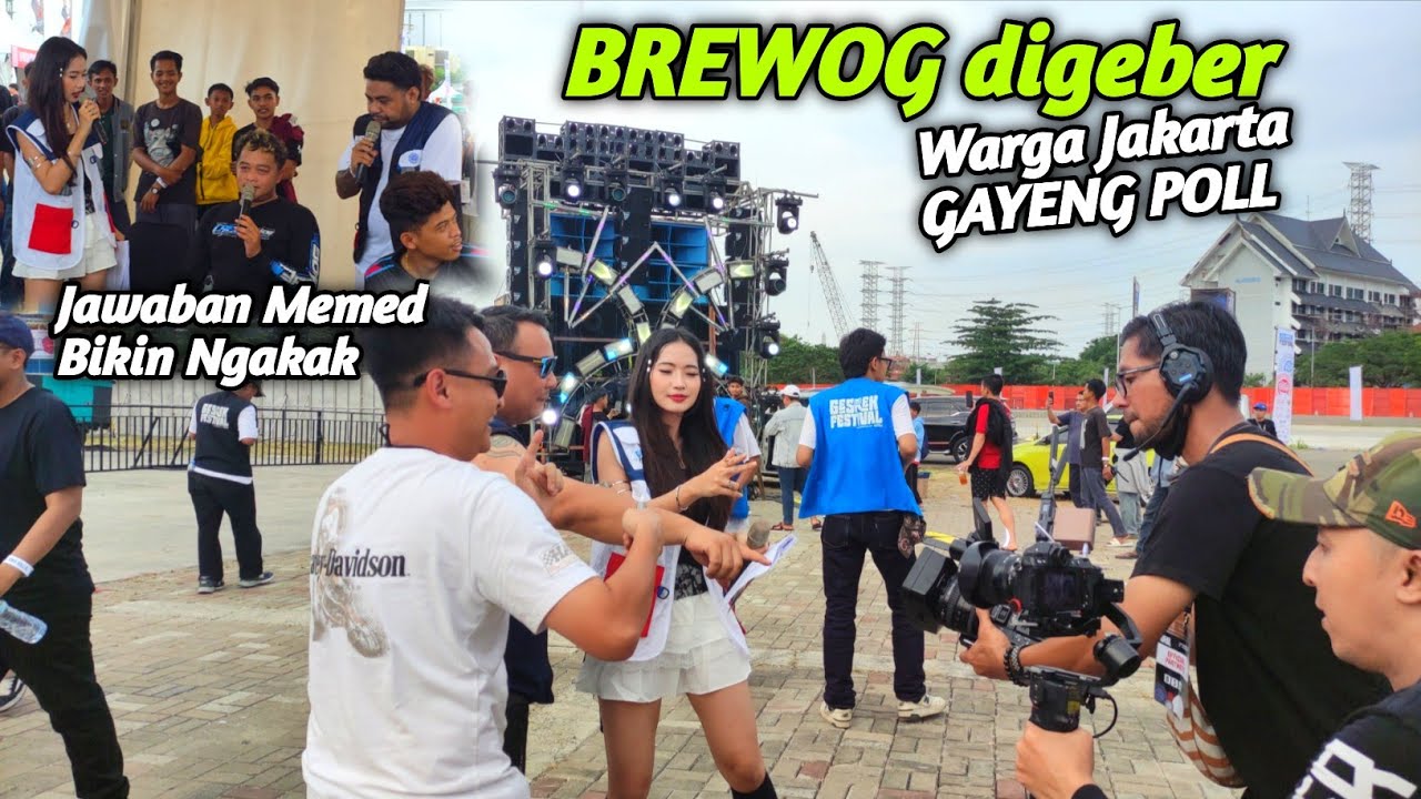 Guayeng Poll,,Warga JAKARTA senang nya Bukan Main di Setelkan Sound Horeg BREWOG 