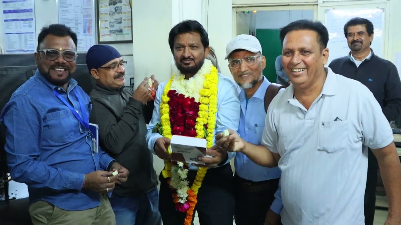 Railway Retirement  hussain A Saita  2025