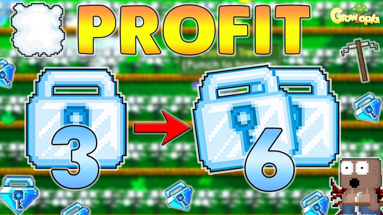 MASS PROFIT 3 DL TO 6 DL EASY ONLY 3 HIT & HIGH DEMAND - GROWTOPIA