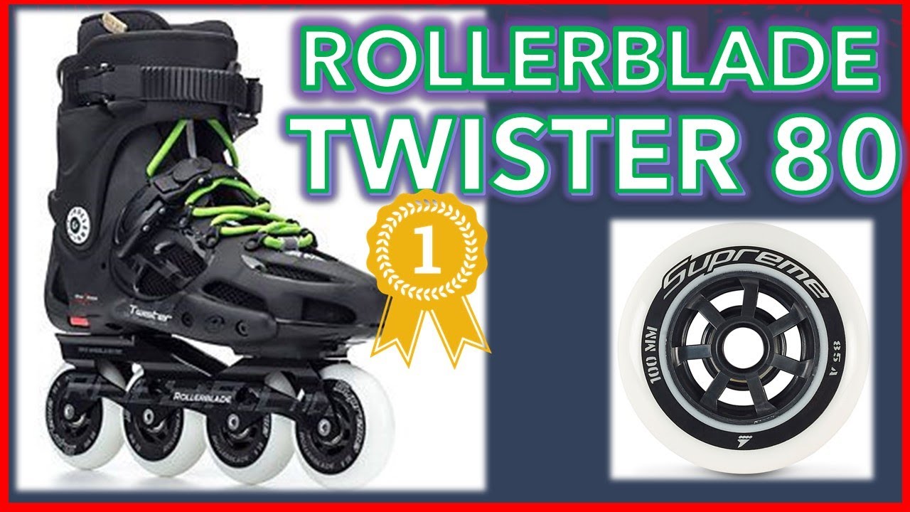 ROLLERBLADE TWISTER 80 ❤️ Patines Freeskate