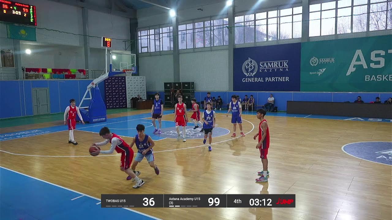 TwoBAS - Astana Academy 3 | U15 | JUMP 5x5 | Astana