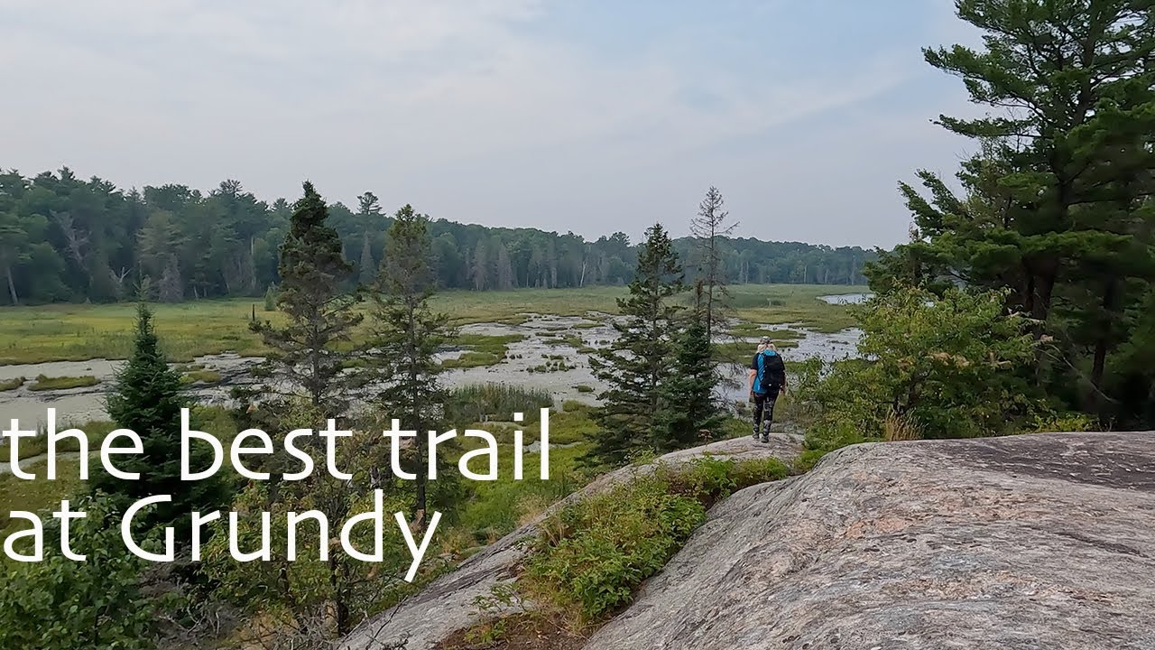 Grundy Lake Provincial Park, Gut Lake Trail, near Sudbury