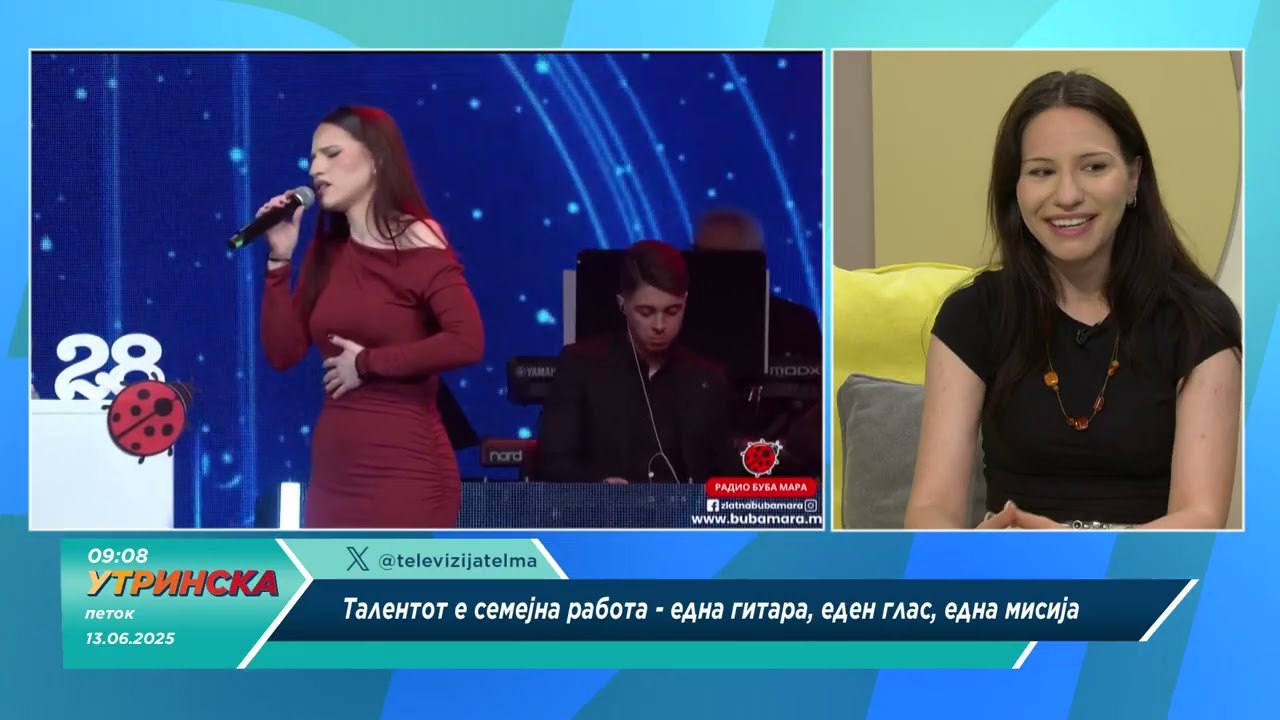 Разговор со Ана и Стефан Петановски - Талентот е семејна работа, една гитара, еден глас и една миси