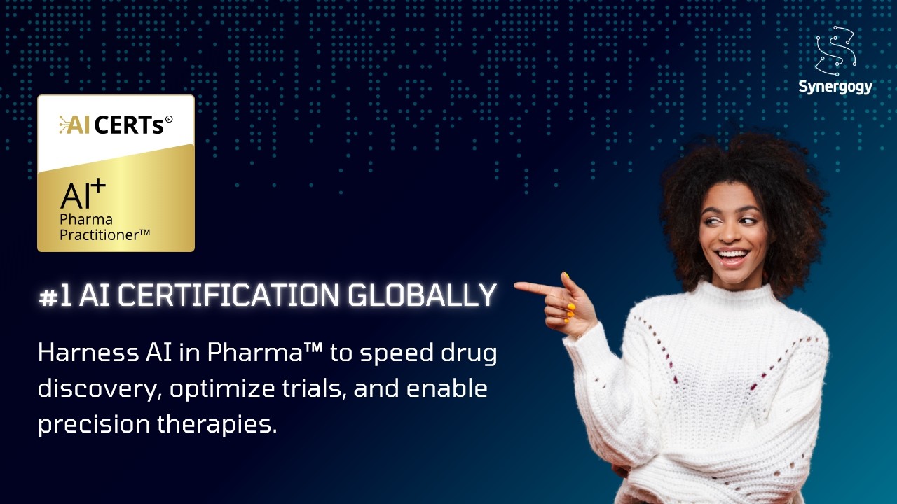 Best AI Certification in Pharma | Drug Discovery & Healthcare AI