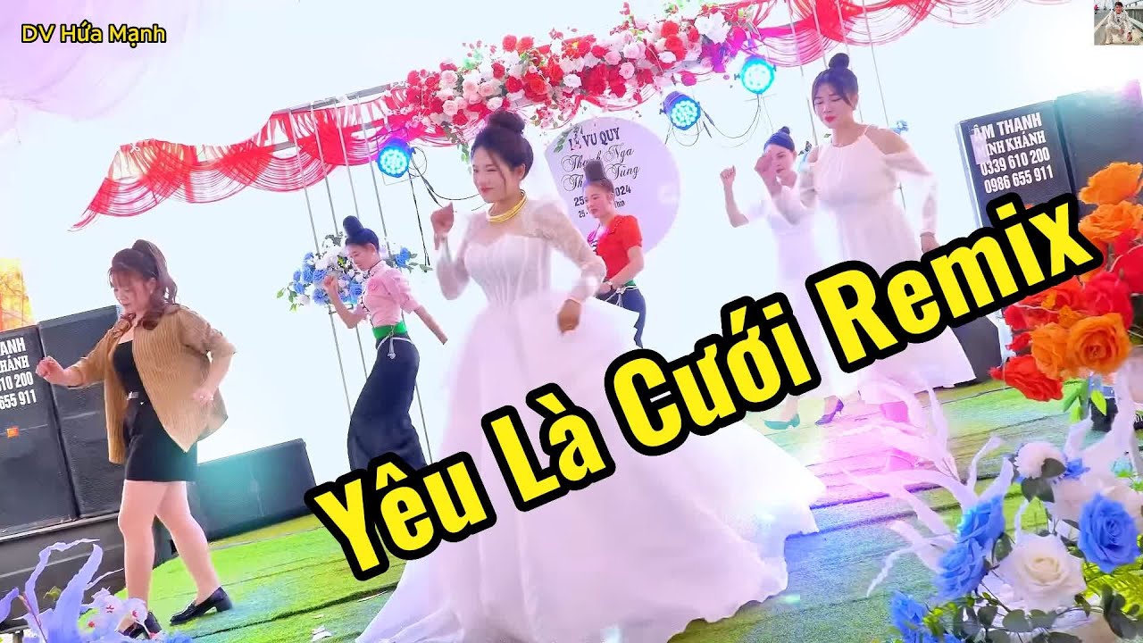 Cô Dâu Thanh Nga Cùng Team Quẩy Banh Hội Trường - Yêu Là Cưới Remix I Zumba Dance II DV Hứa Mạnh II