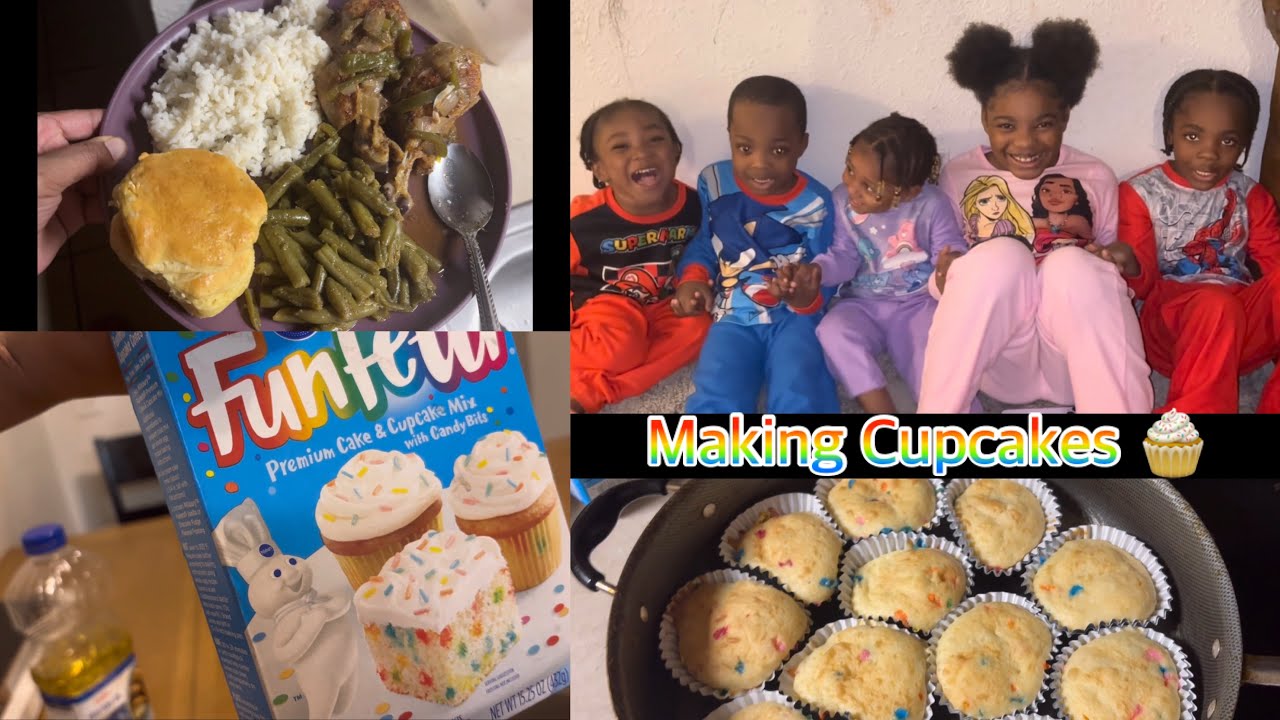 Making Cupcakes With The Kiddos 🧁 