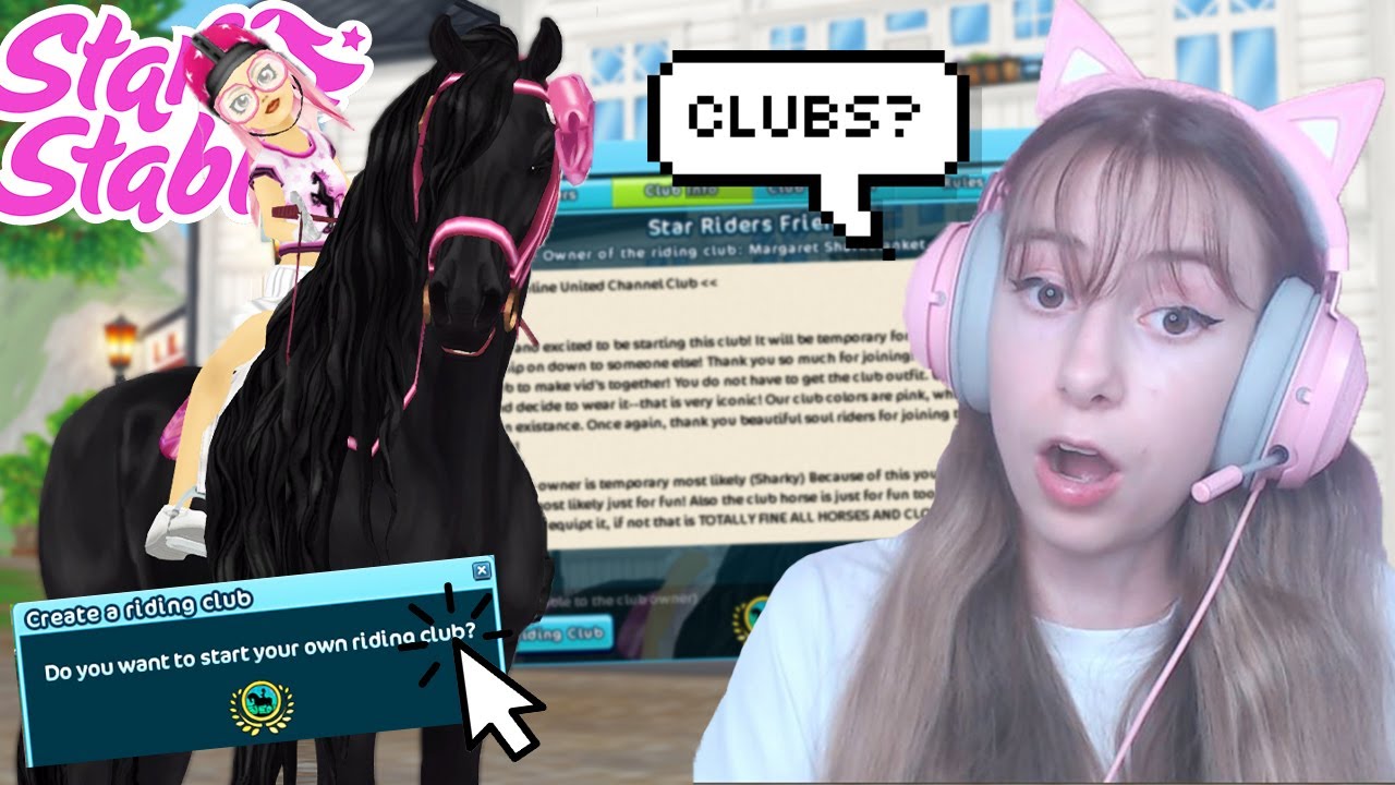 I Made A Star Stable CLUB For A DAY 😵 (Outfit, Horse, Explore, & More!) | Star Stable Clubs | SSO