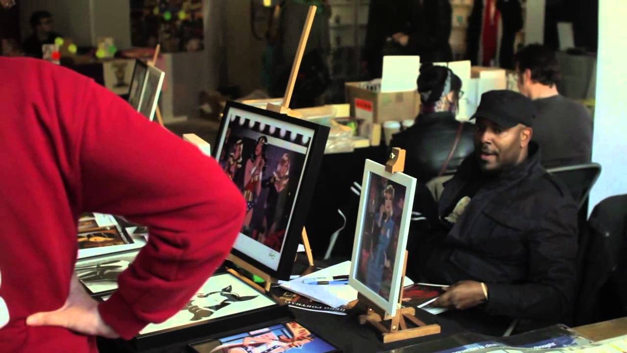 FACTOTUMFILM shoots Des Taylor - The Artist at work- ThoughtBubble Comic Festival
