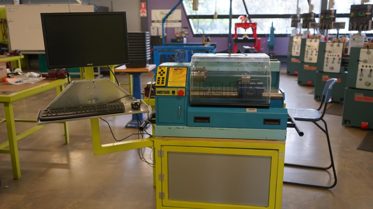 Hercus PC200 - Vintage CNC Lathe