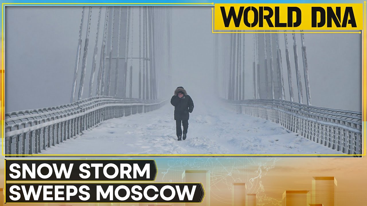 Snow Apocalypse Hits Moscow: Record 92mm Blankets Streets in Chaos | WION World DNA