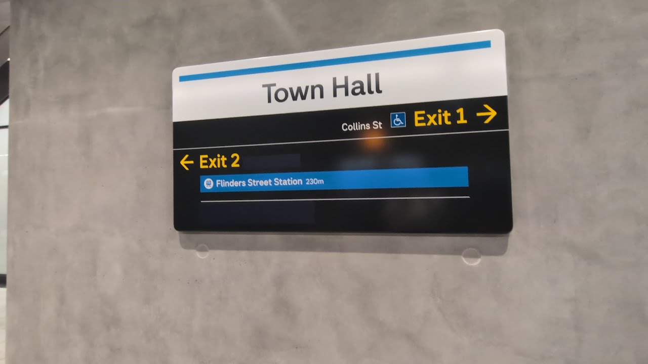 Metro Tunnel Opening Day. Town Hall & Anzac  Part 3