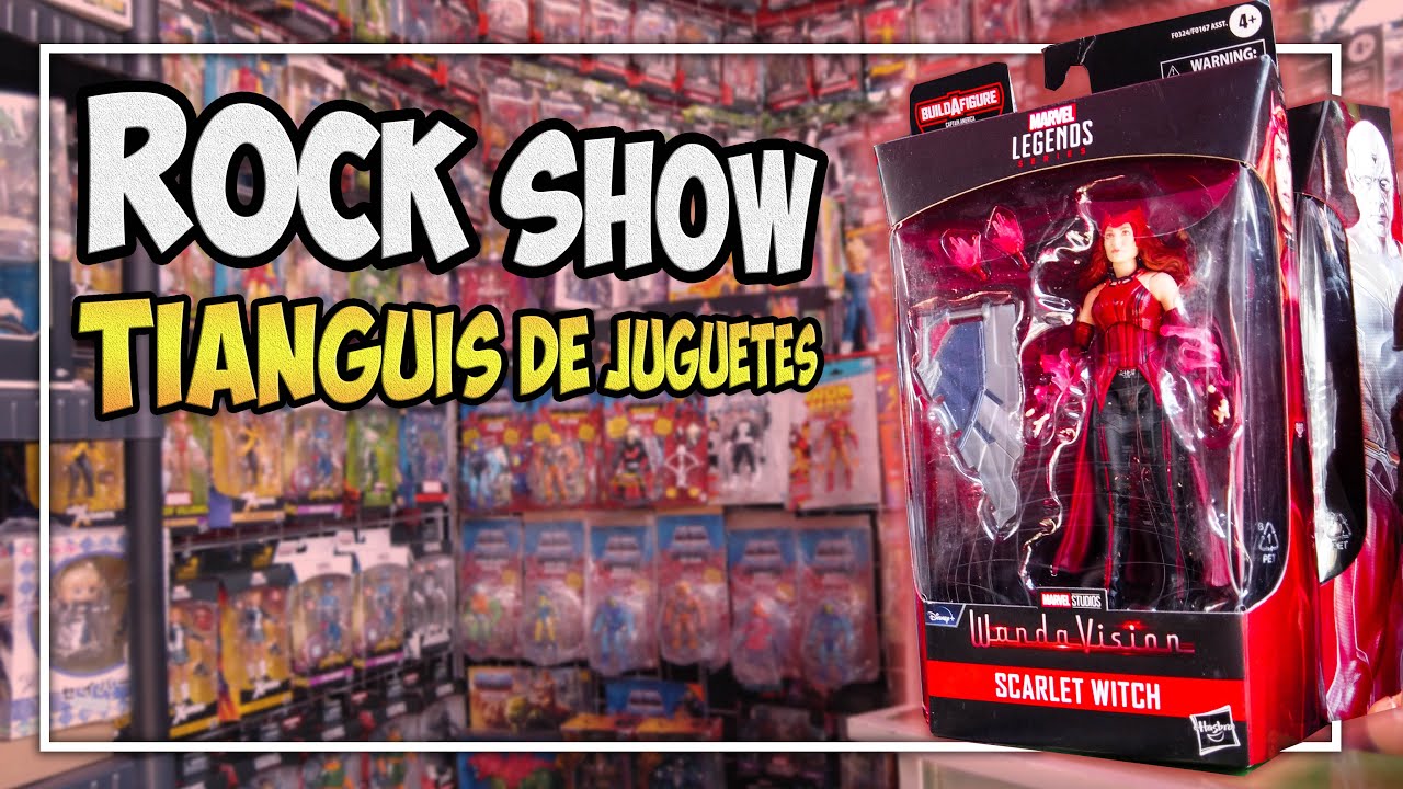 Comprando Figuras de Marvel y Star Wars ROCK SHOW - Tianguis de Juguetes | El tio pixel
