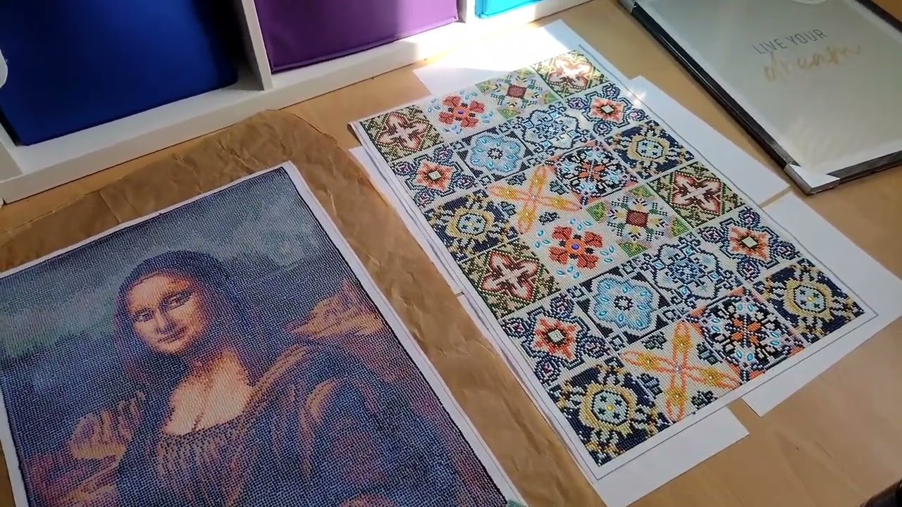 Diamond Painting. Jak oprawić obraz w ramkę.