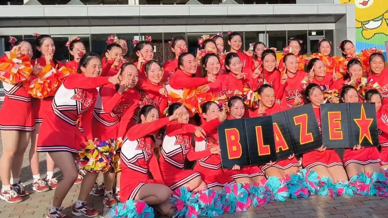 🎋【チアリーディング】済美高等学校チアリーダーBLAZE(ブレイズ) 撮影会 2024 7/7 ニンジニアスタジアム🎋