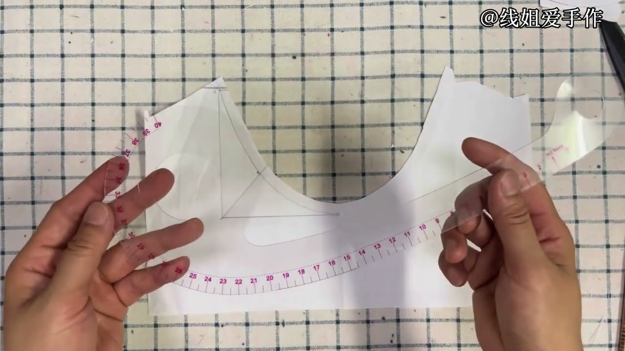 逗号尺怎样画领口弧线，怎样画袖山弧线，画的效果真好一看就会