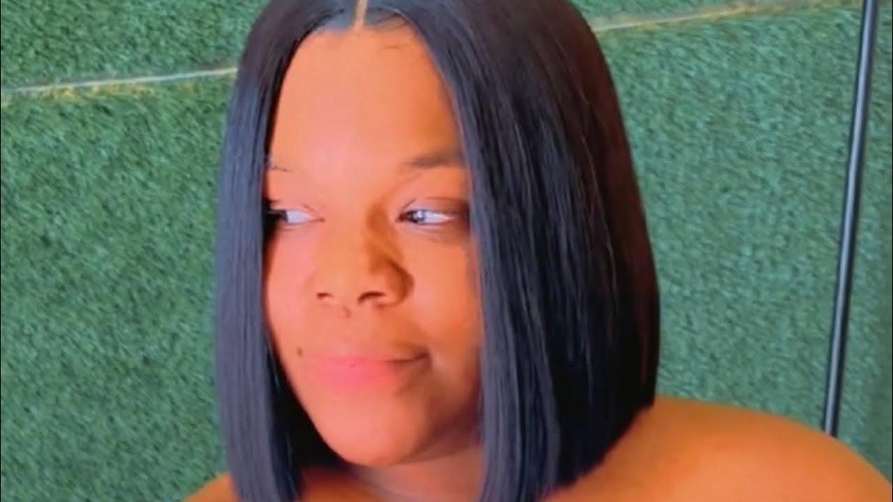 Protective style: Quick Weave bob with Illusion part