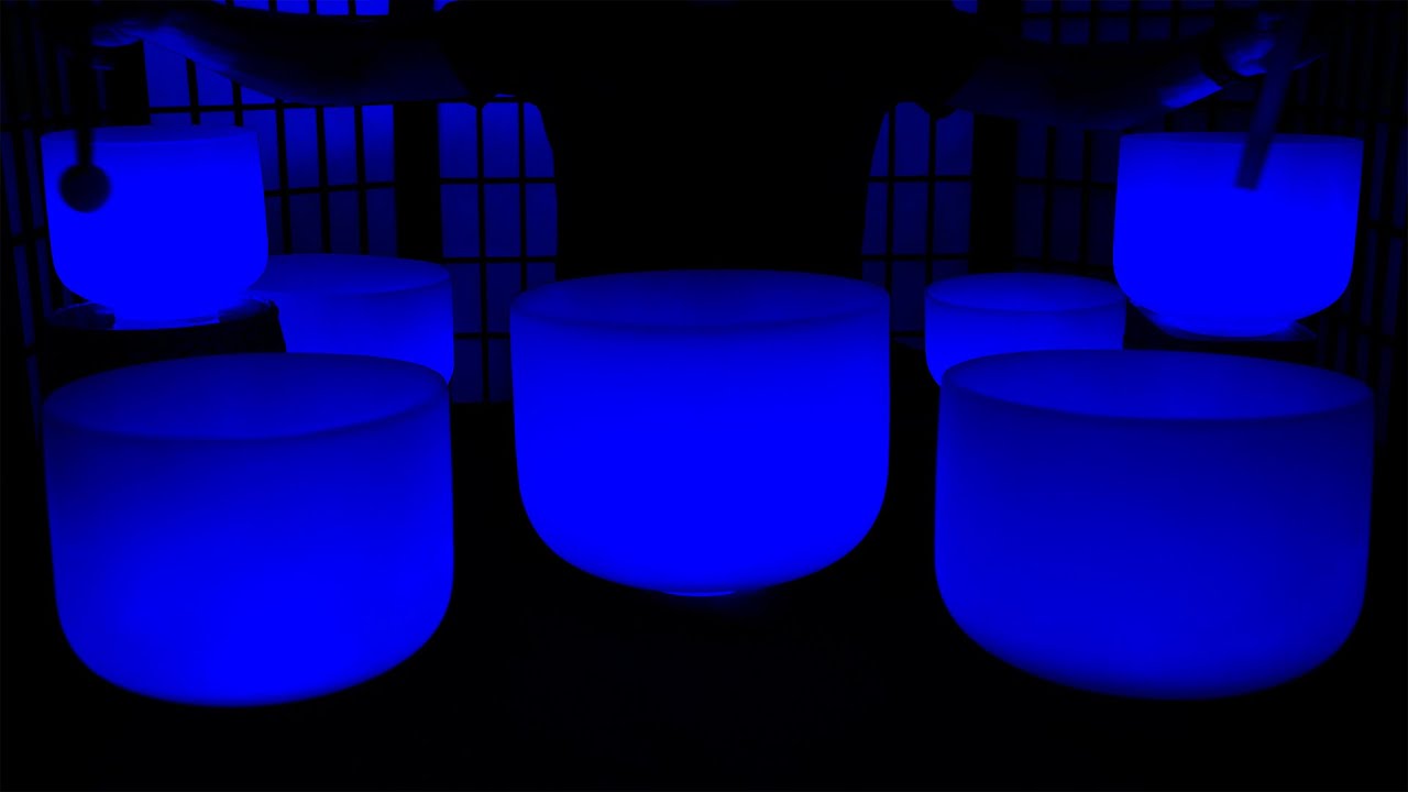 BRAIN MASSAGE for DEEP SLEEP 💤 Singing Bowl Frequencies | Melatonin Boosting Sound Bath