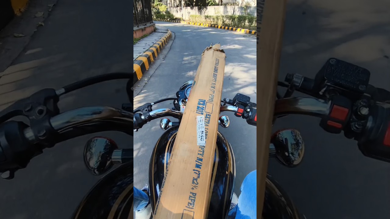 Royal Enfield Bullet Stock Exhaust 😩| Bullet Exhaust Change ✅ | Bullet After Market Exhaust 