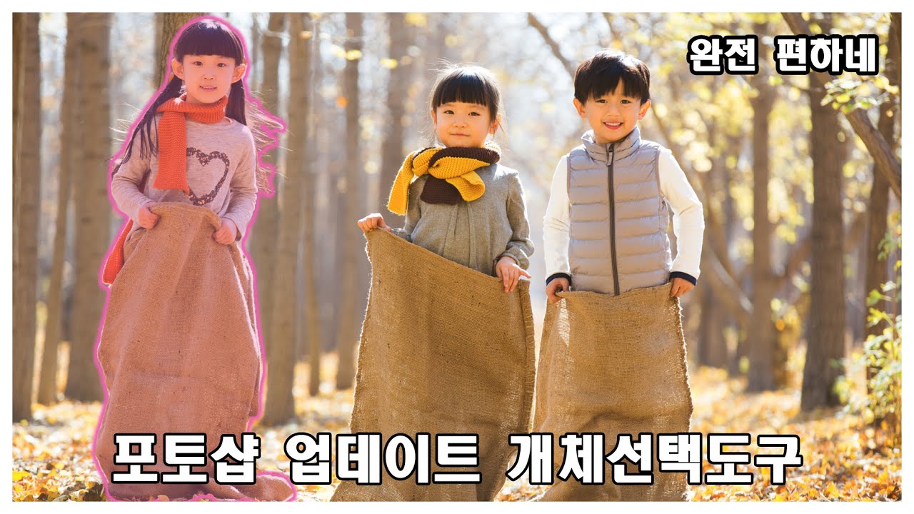 사진가를위한 포토샵 어도비 포토샵 ACR 라이트룸 업데이트 개체선택도구