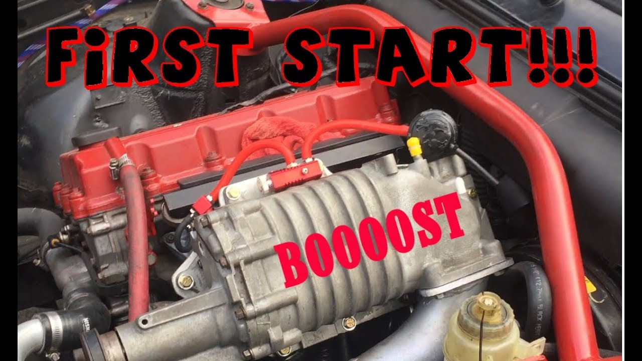 FIRST START ! ! !  | E30 SUPERCHARGER BUILD