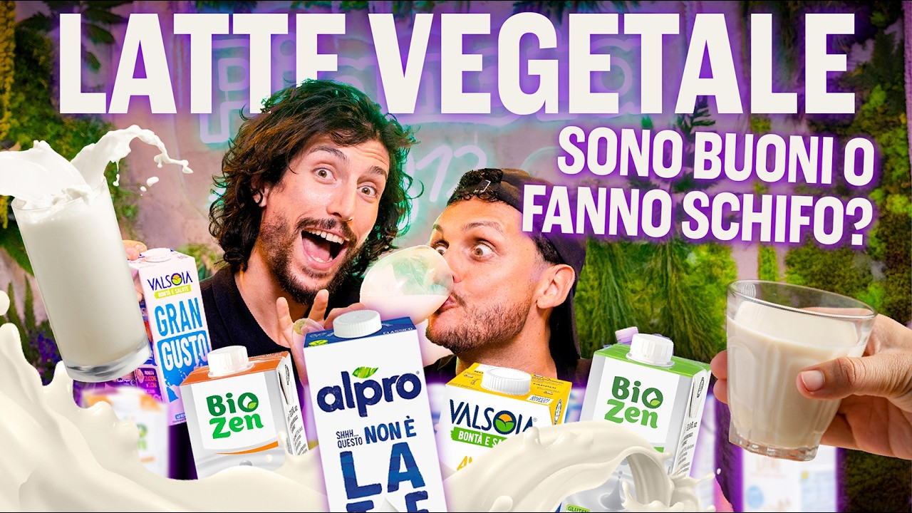 Latte vegetale: sono buoni o fanno schifo?  | Pianeta B12