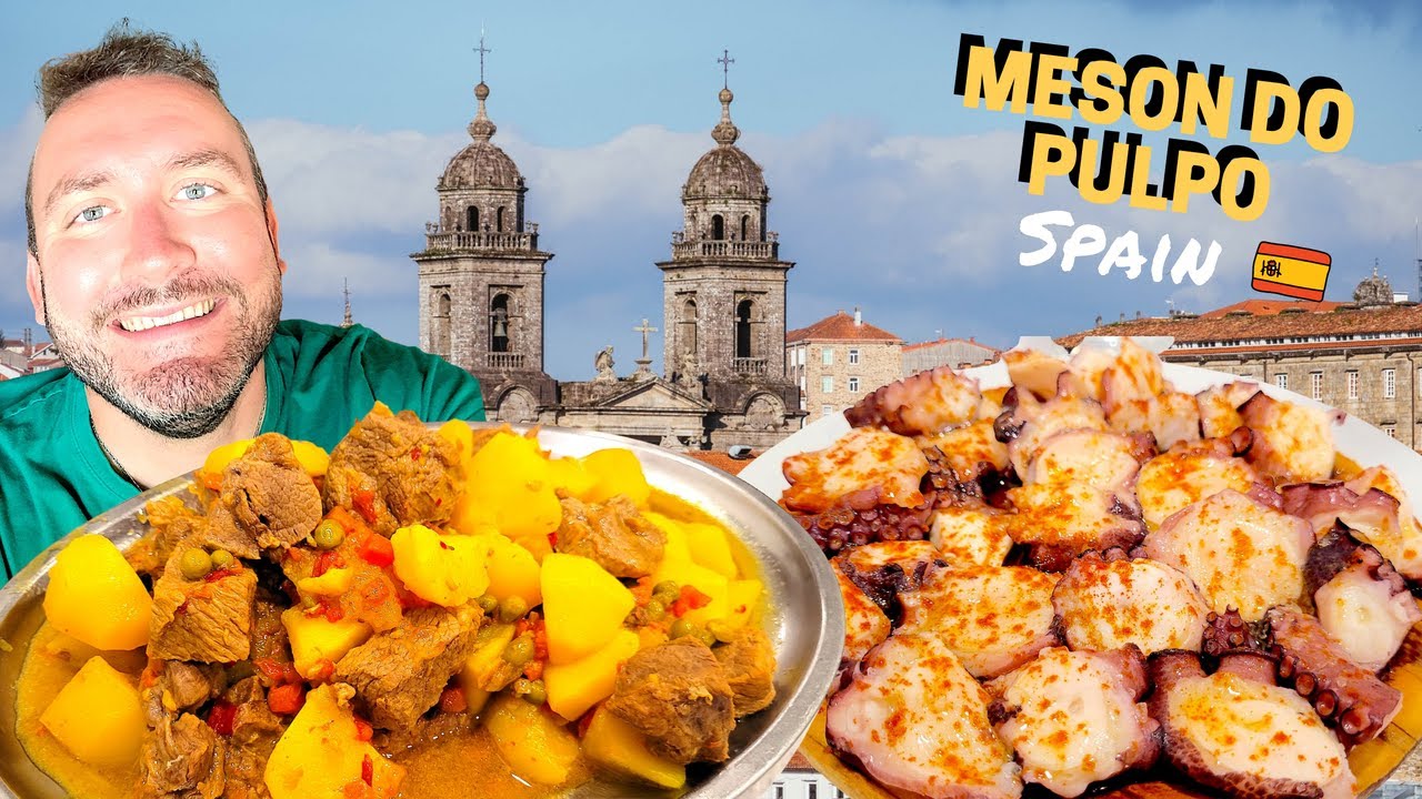 Eating At The Legendary OCTOPUS HOUSE In Spain!!