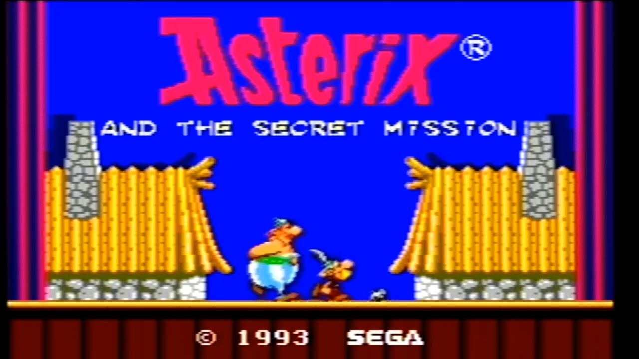 Master System Longplay - Asterix and the Secret Mission | Asterix (1993)
