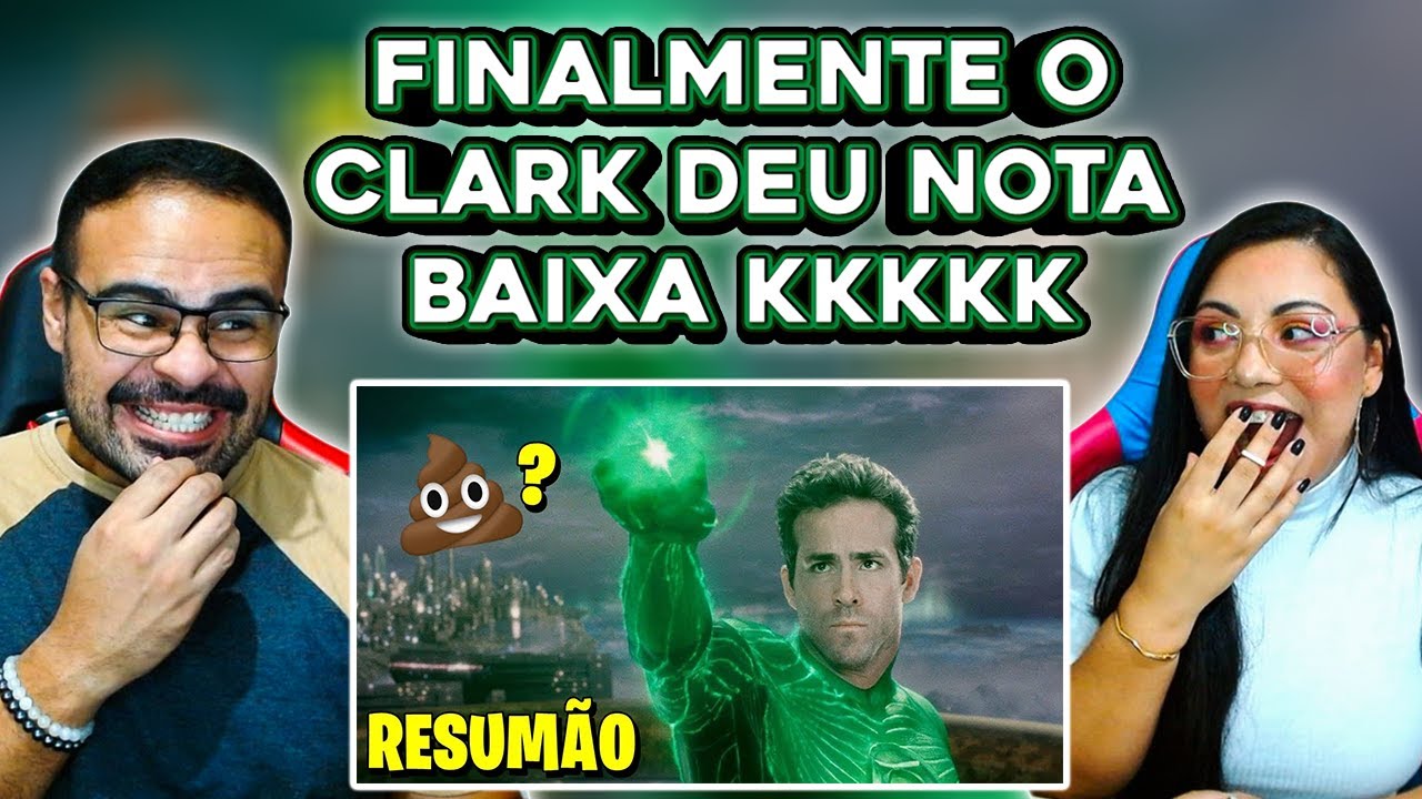 REACT CLARK | Lanterna Verde KKKKKKKKKKKKKKKKK: A História em 1 Vídeo!