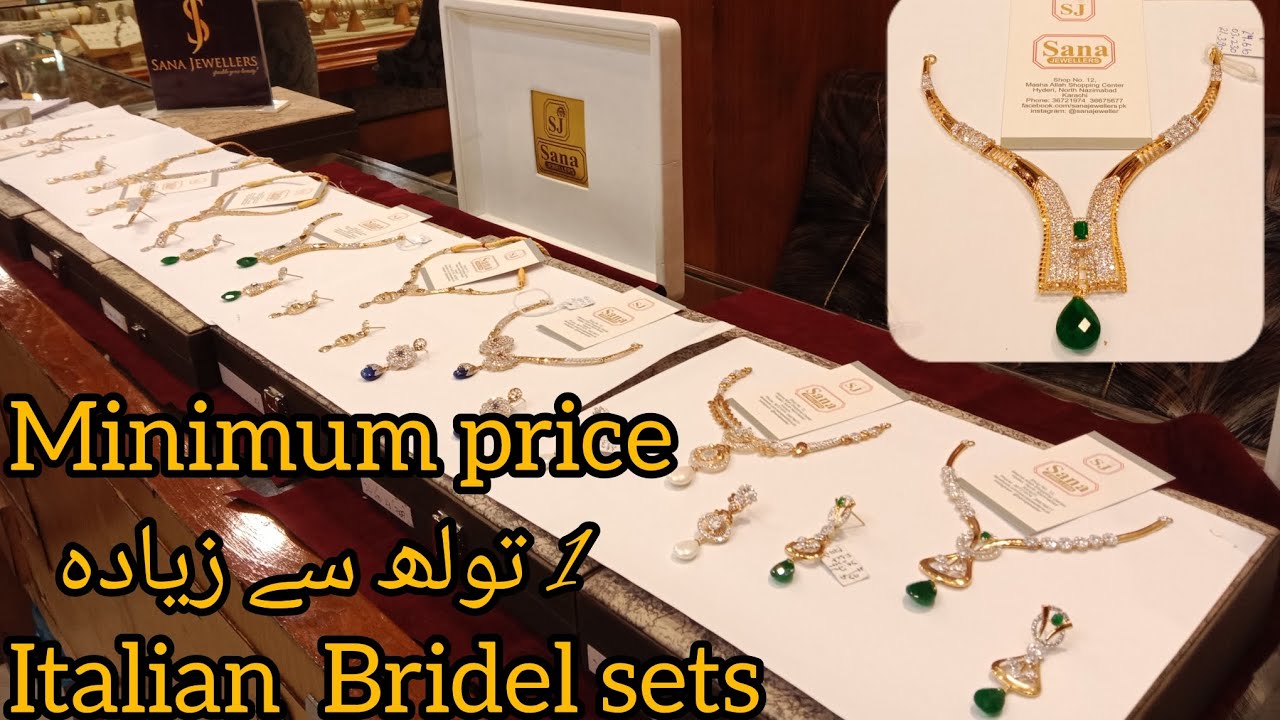 1 Tola/ تولہ سے زیا دہ Necklace set 