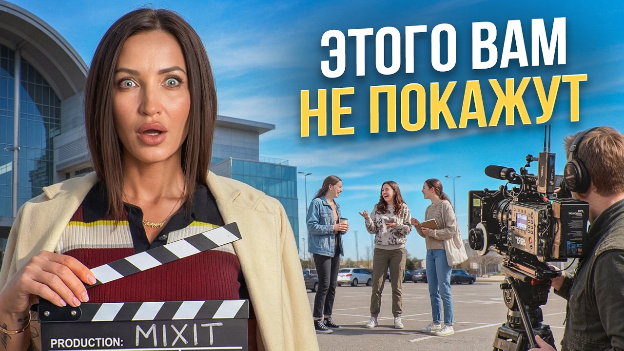 ЗА КАДРОМ MIXIT: как на самом деле снимают бьюти-видео? 😳