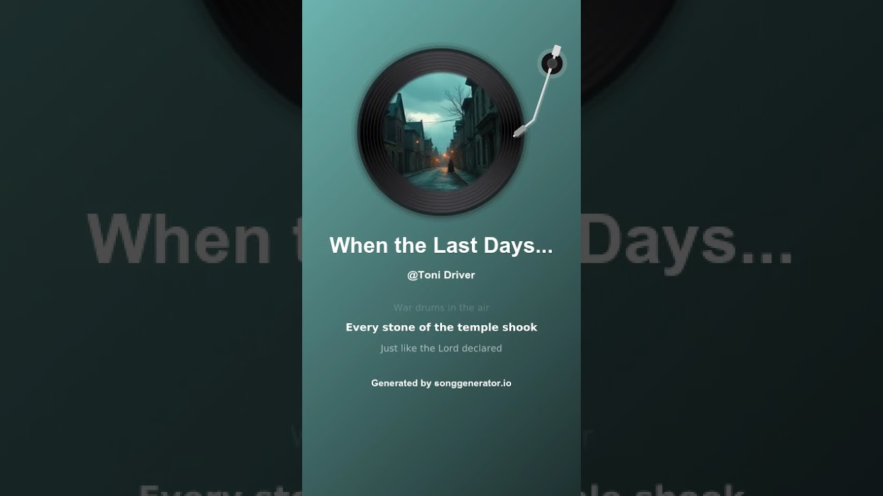 When the Last Days Came to Town