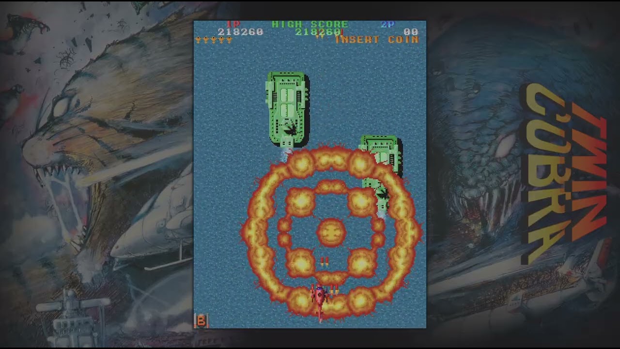 Amazing shooters #10 Twin Cobra [PS4] Gameplay